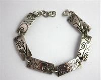 Pure silver bracelet